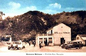 HAMMAM MELOUANE - HOTEL DES EAUX THERMALES - 1936